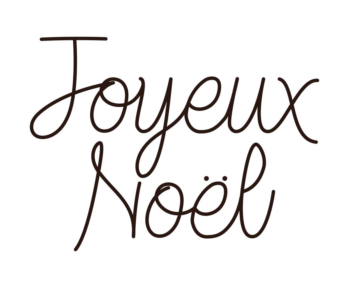 beautiful christmas phrase vector