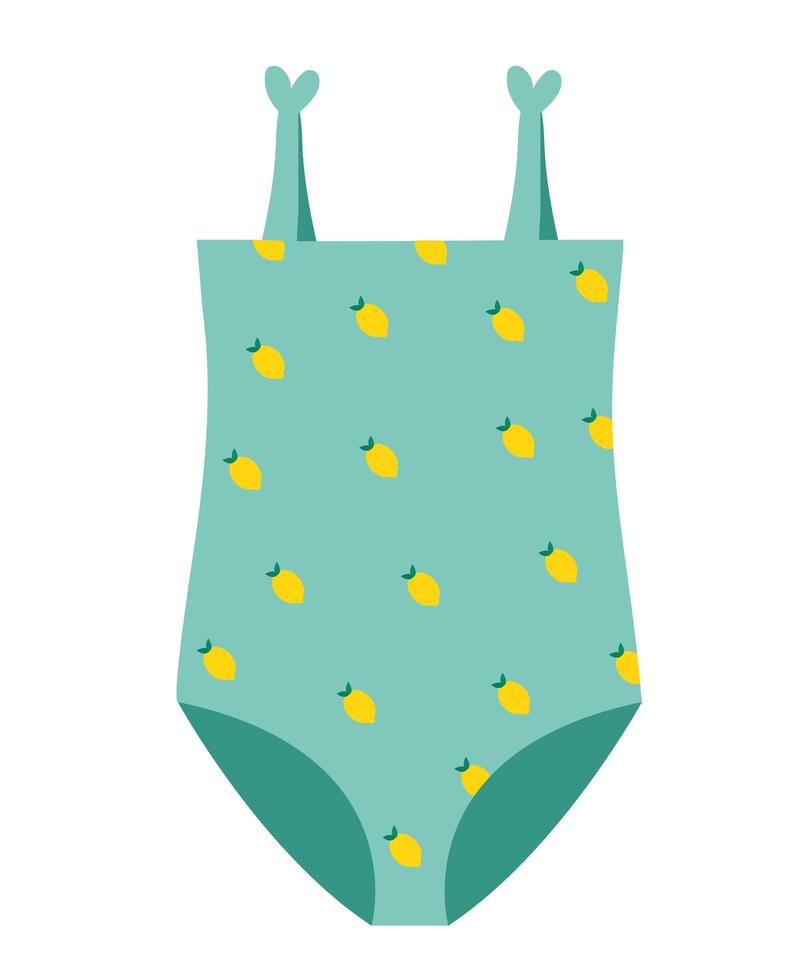 green girl underwear vector