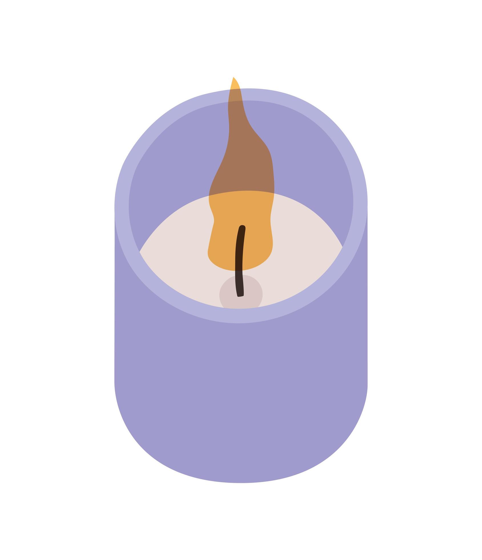 nice purple candle 4429428 Vector Art at Vecteezy