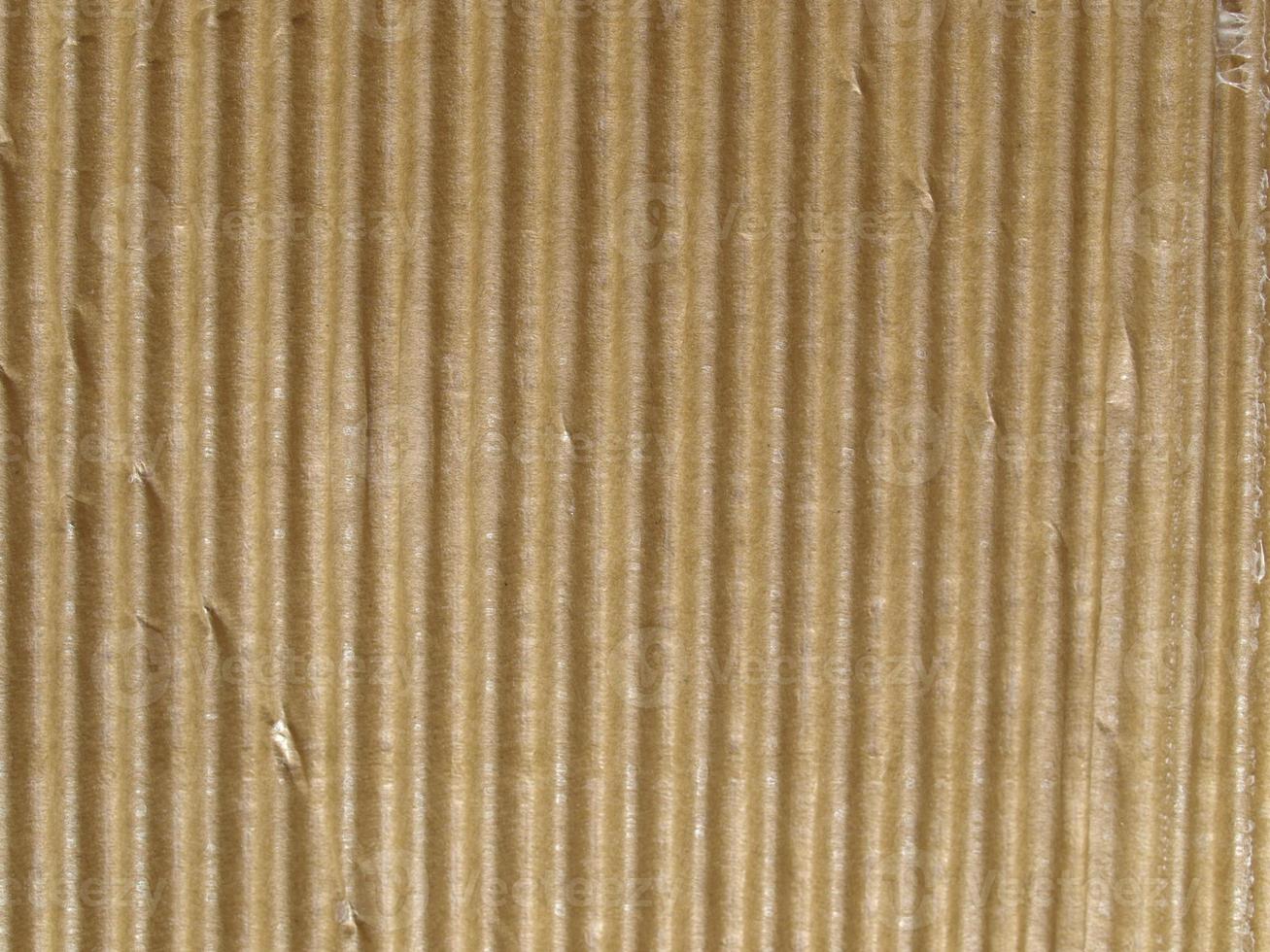 grunge brown corrugated cardboard texture background photo