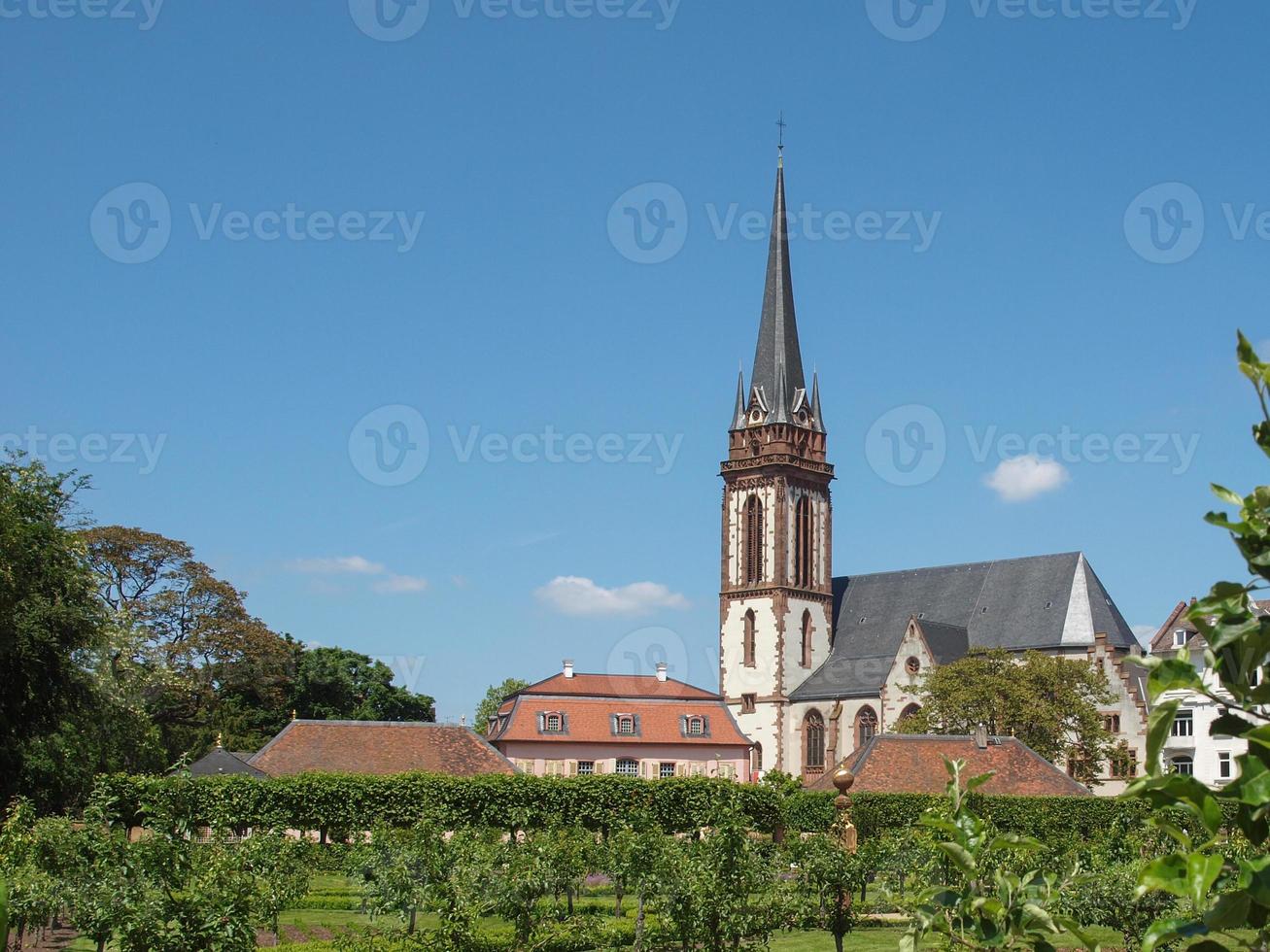 Iglesia de Santa Isabel en Darmstadt foto