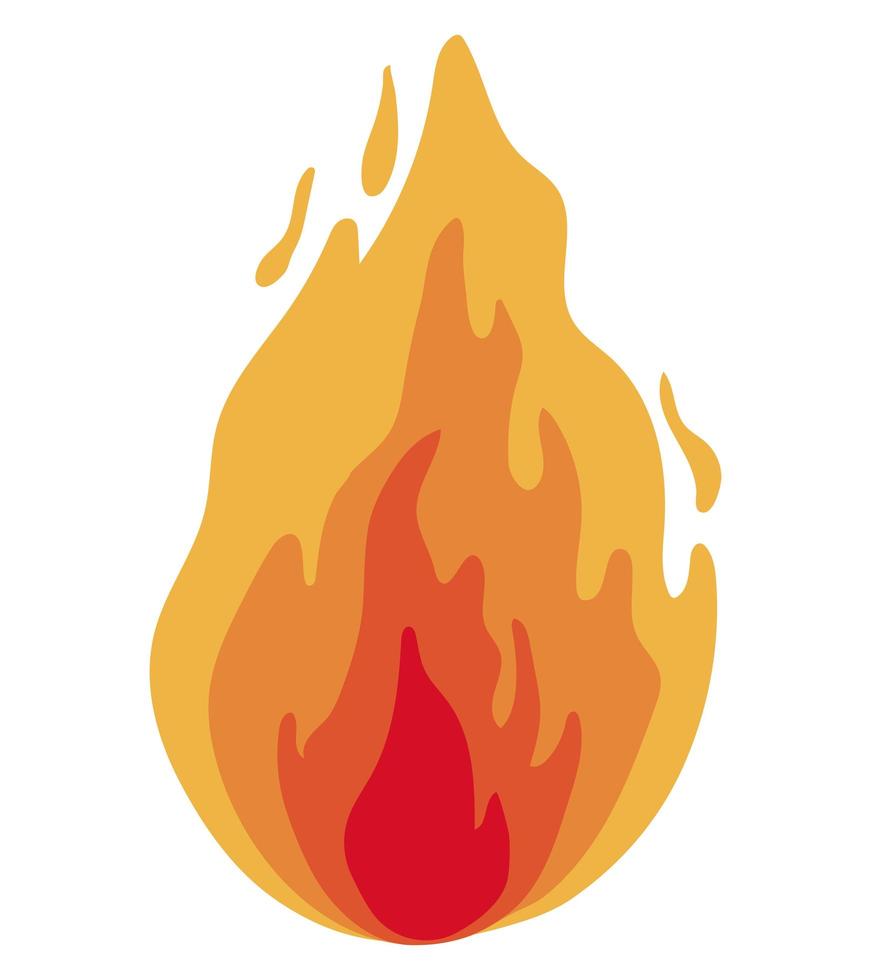 nice flame design vector