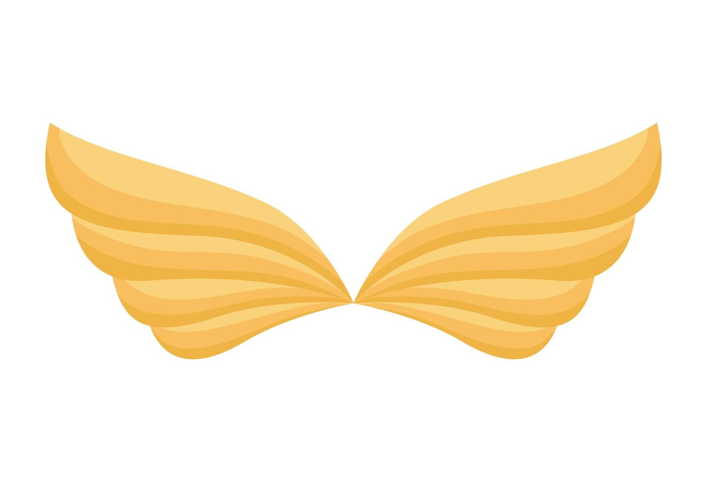 nice gold wings 4429568 Vector Art at Vecteezy