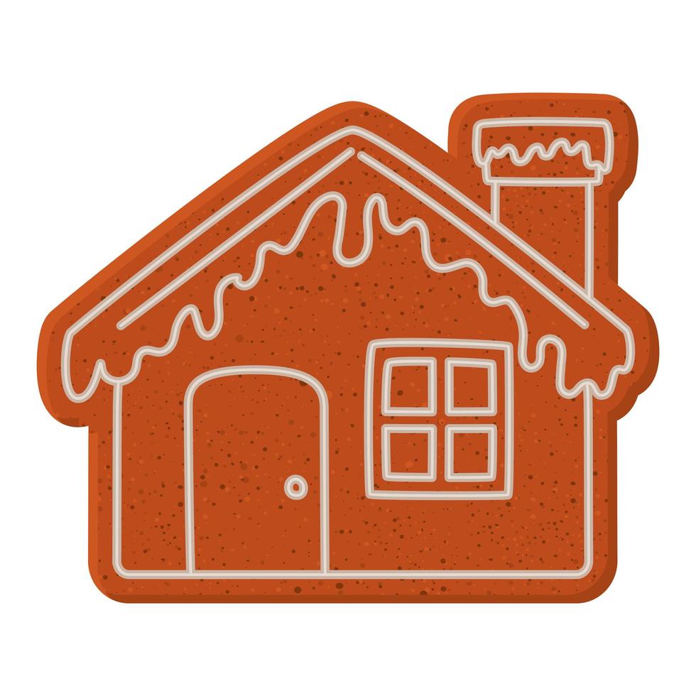 cookie house design vector