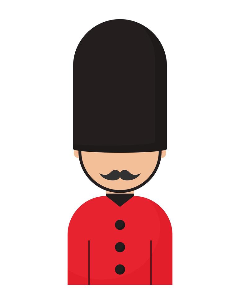 british guard design vector