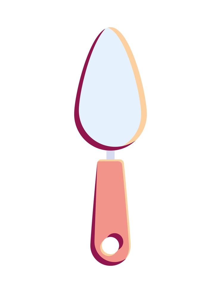 trowel for painting vector