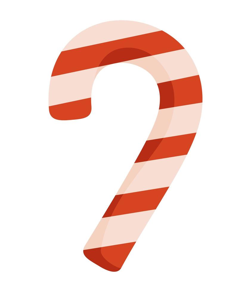 pretty candy cane vector