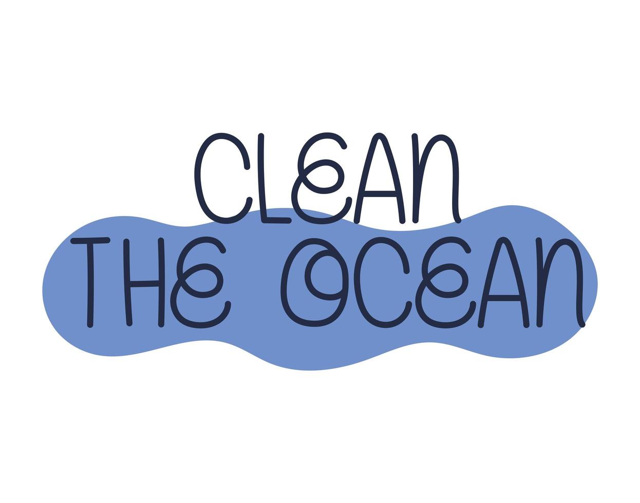 ecological phrase icon vector