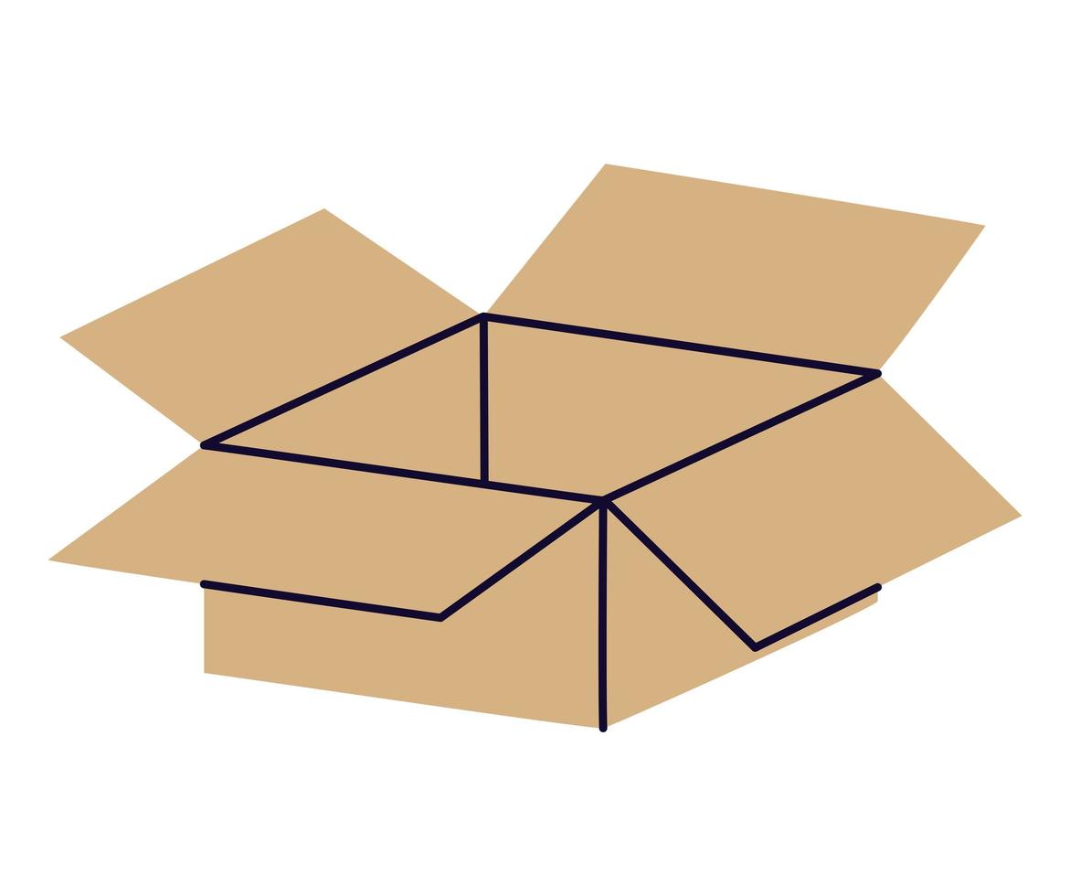 pretty beige box vector