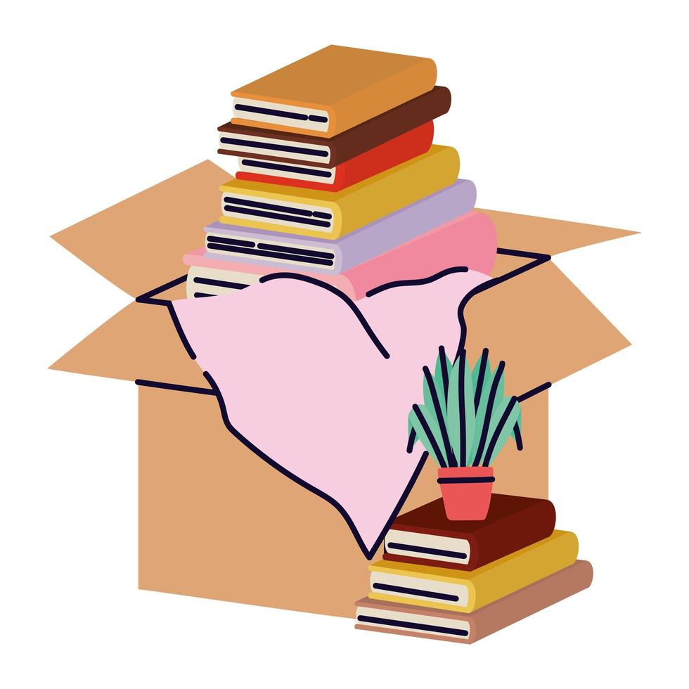 moving box design 4430139 Vector Art at Vecteezy