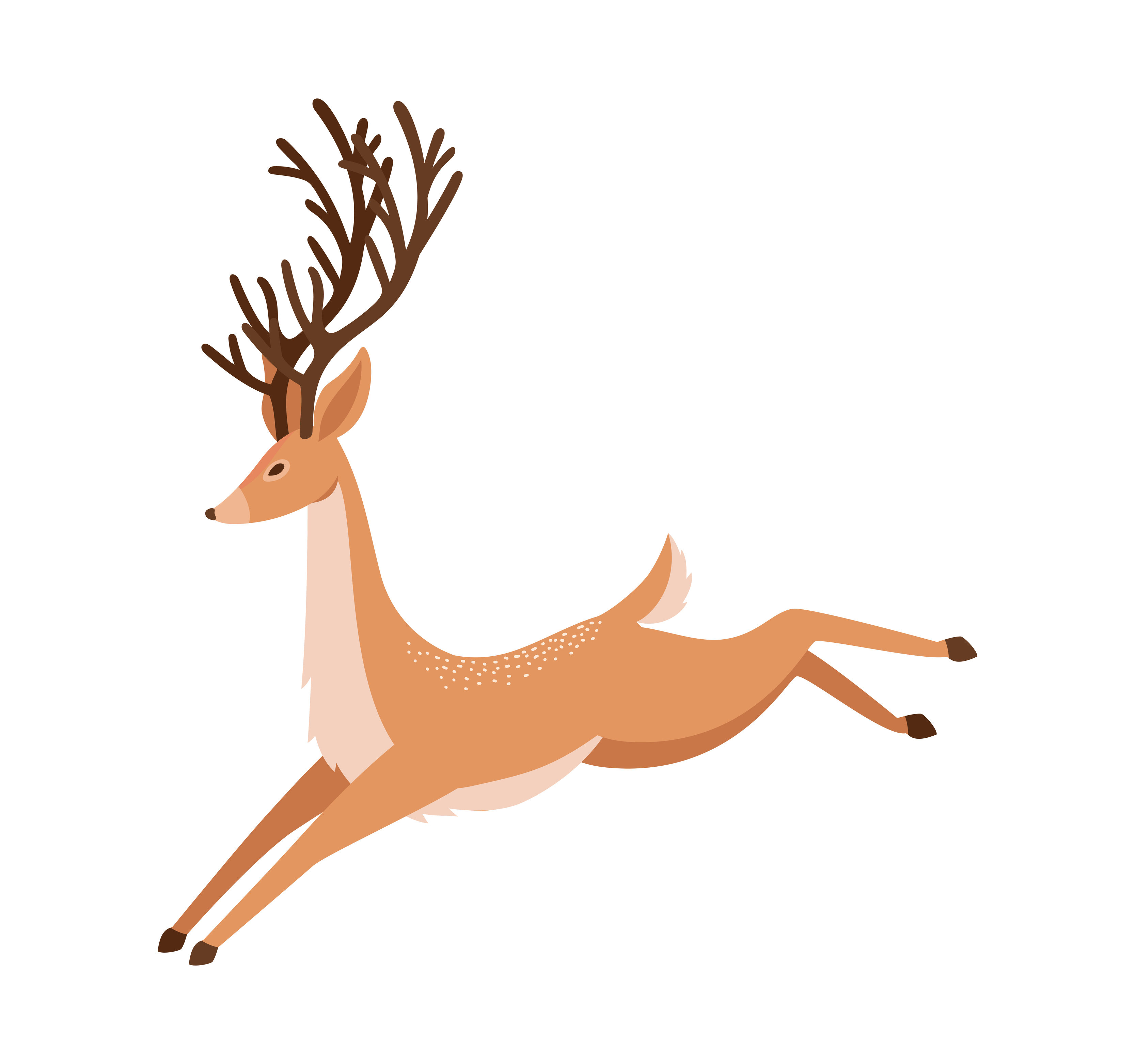 cute reindeer illustration 4430153 Vector Art at Vecteezy