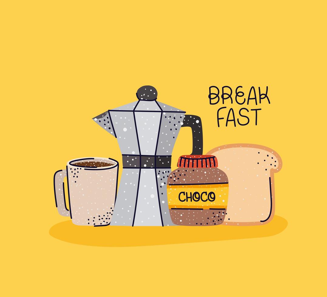 pretty breakfast cartel vector