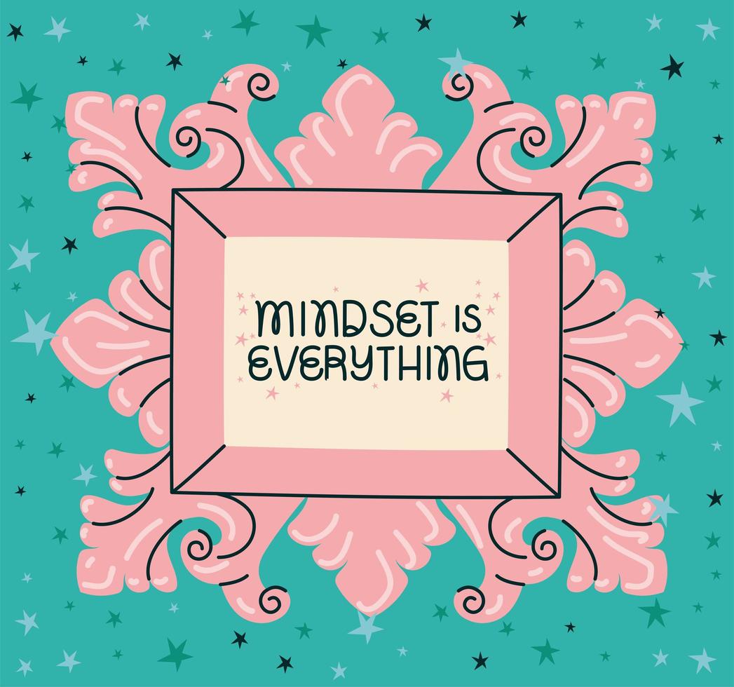statement lettering design vector
