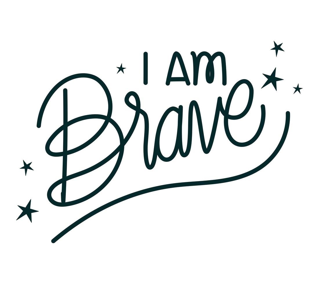 motivational affirmation illustration vector