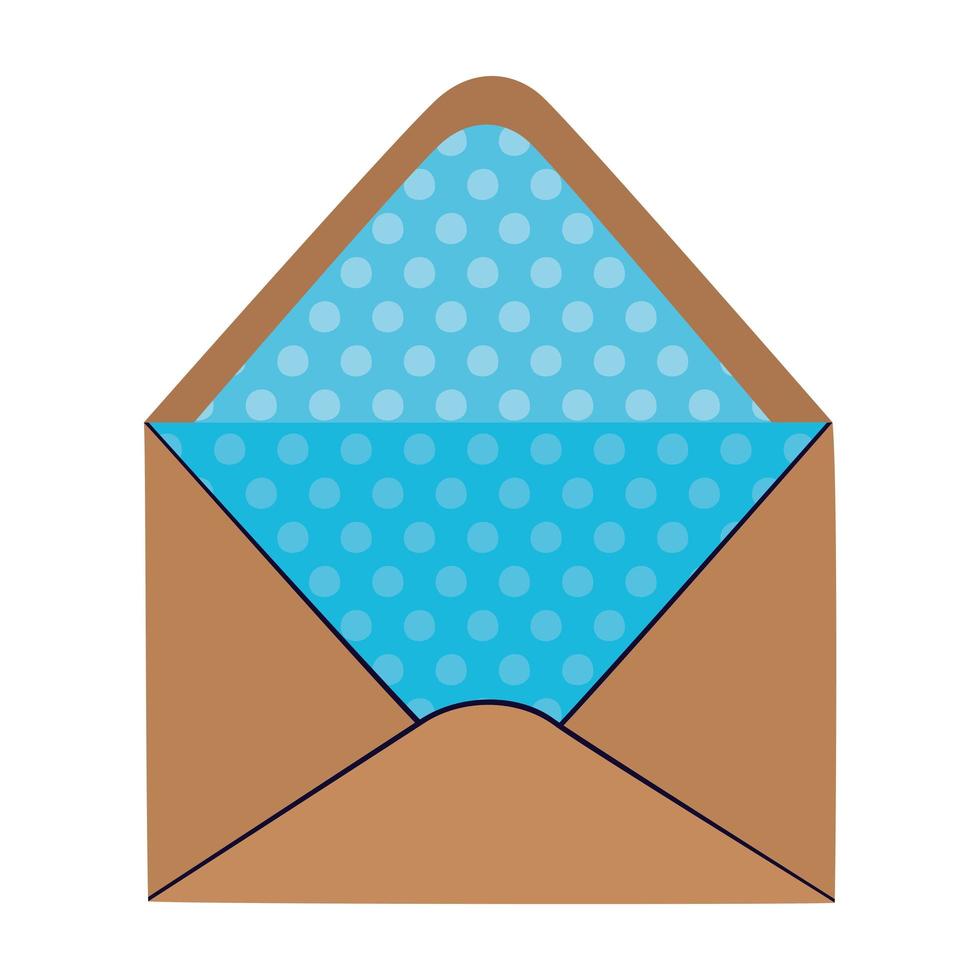 nice envelope icon vector