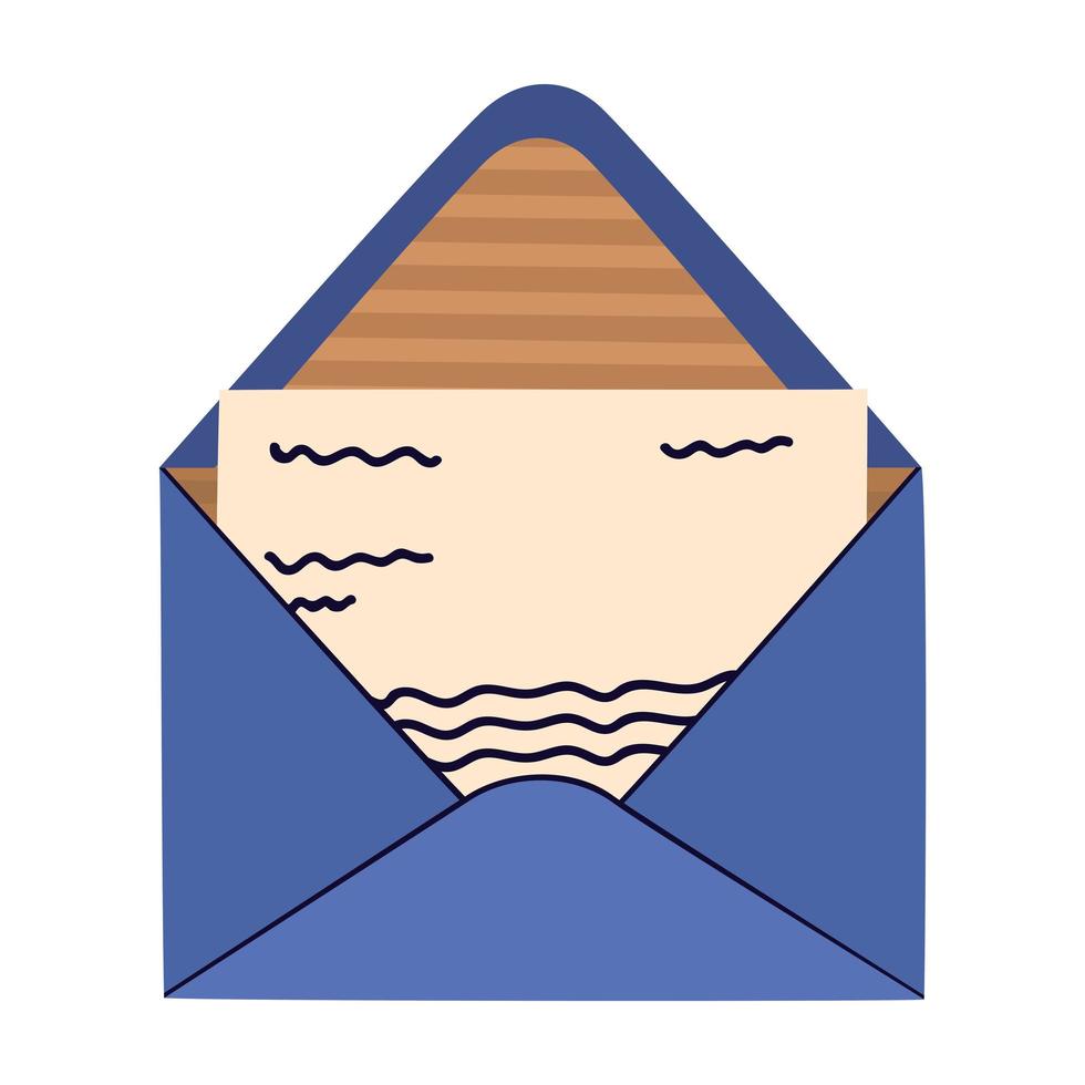 nice envelope illustration vector