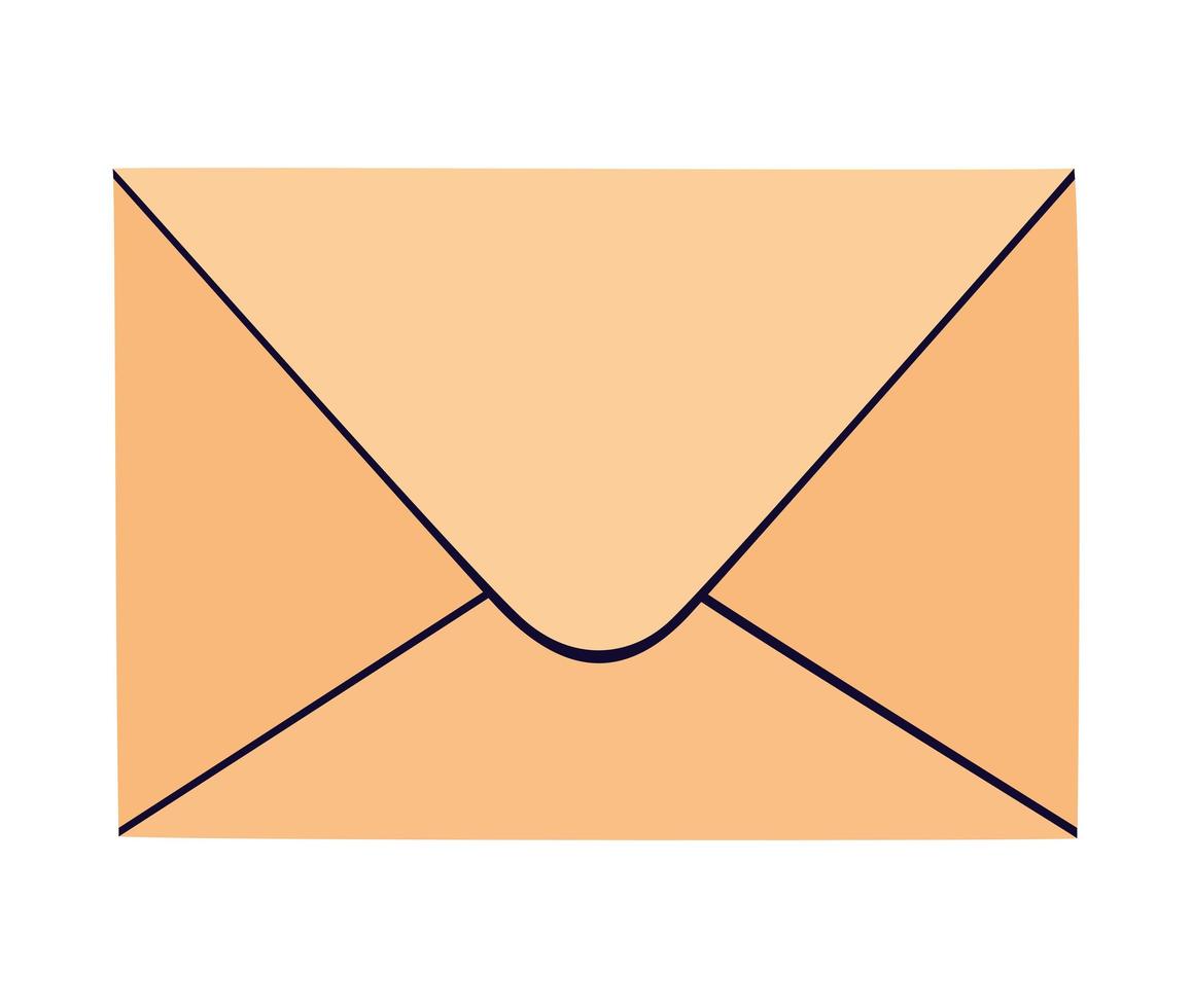 cute envelope icon vector