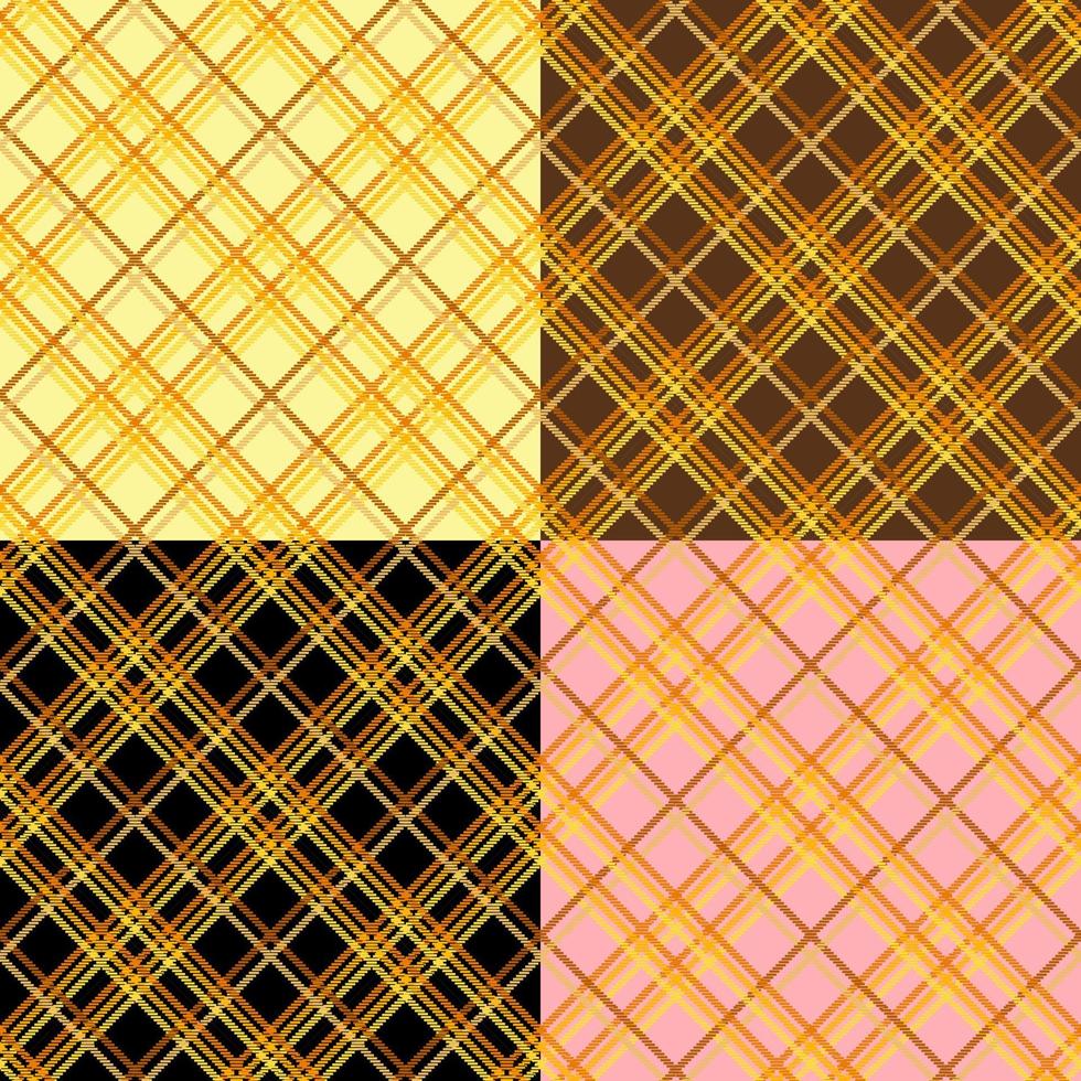 Classic seamless checkered pattern design for decorating, wrapping paper, wallpaper, fabric, backdrop and etc. vector
