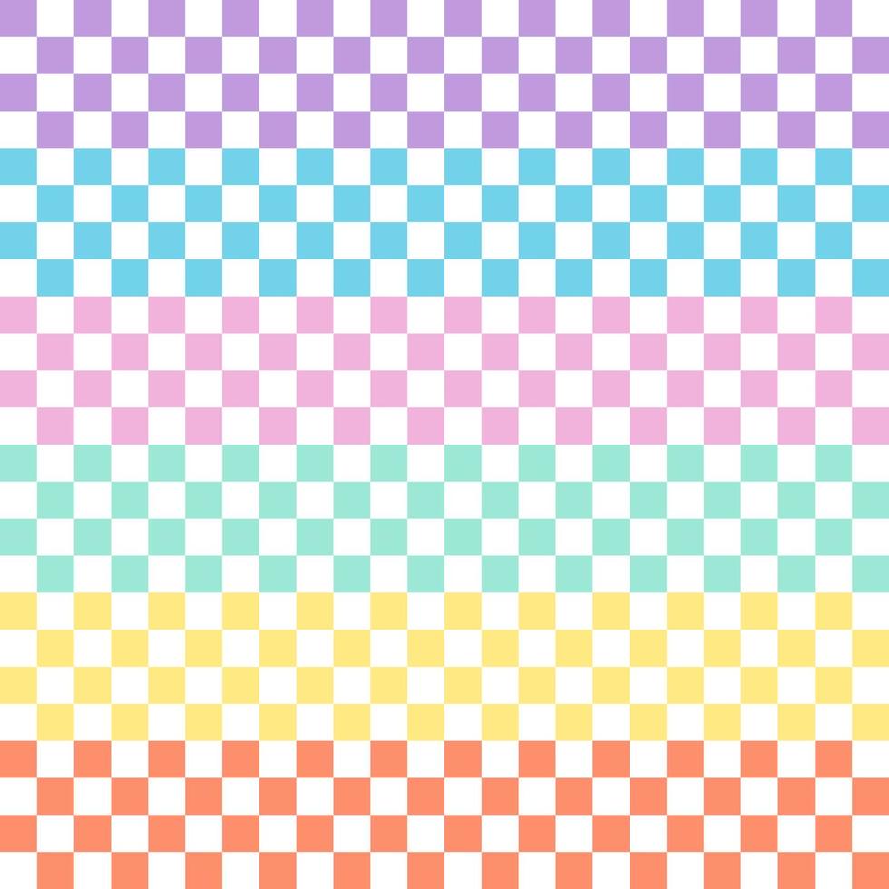 A set of seamless checkered pattern design for decorating wallpaper and etc. They are various colors isolated on white background. 4431335 Vector Art at Vecteezy