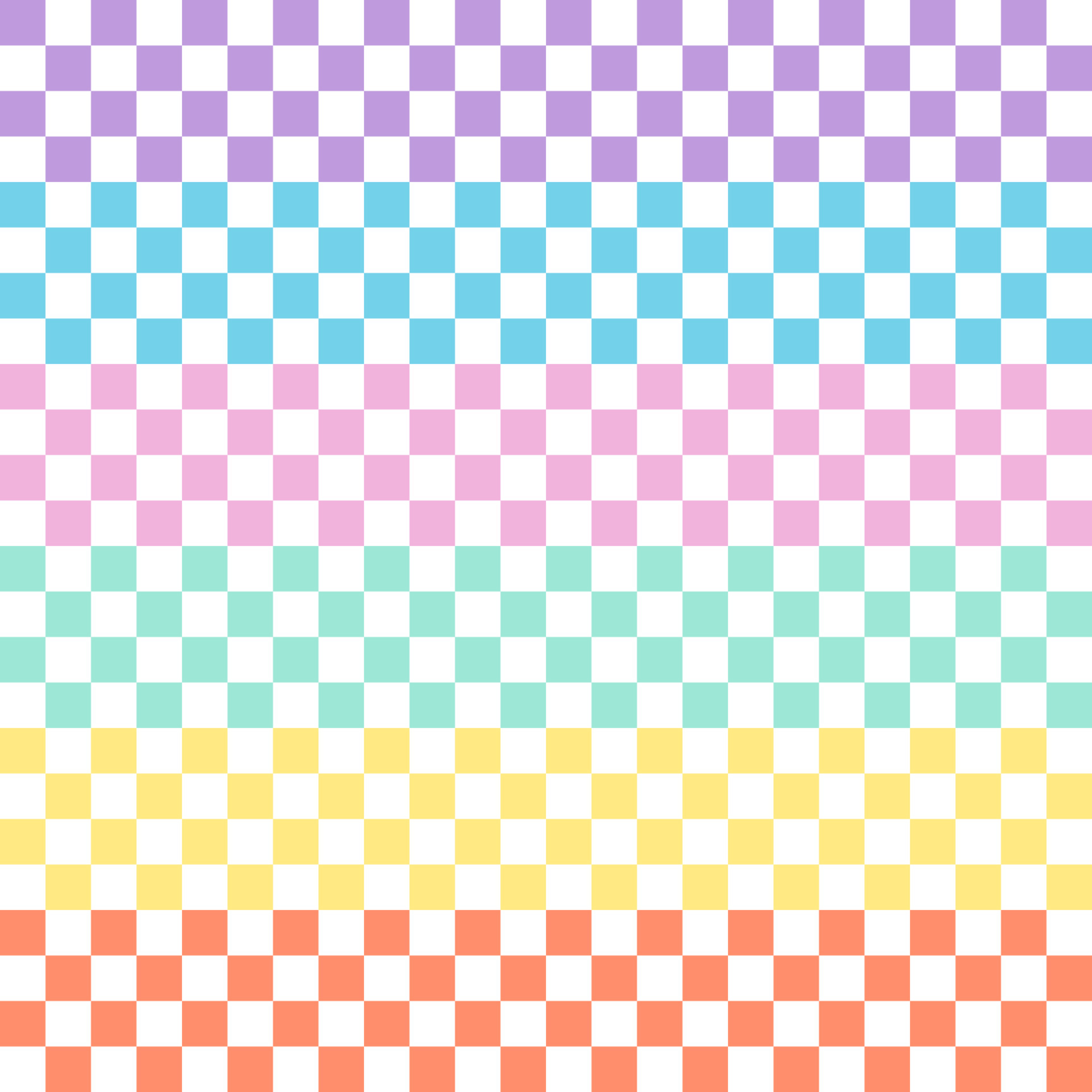 A set of seamless checkered pattern design for decorating wallpaper and