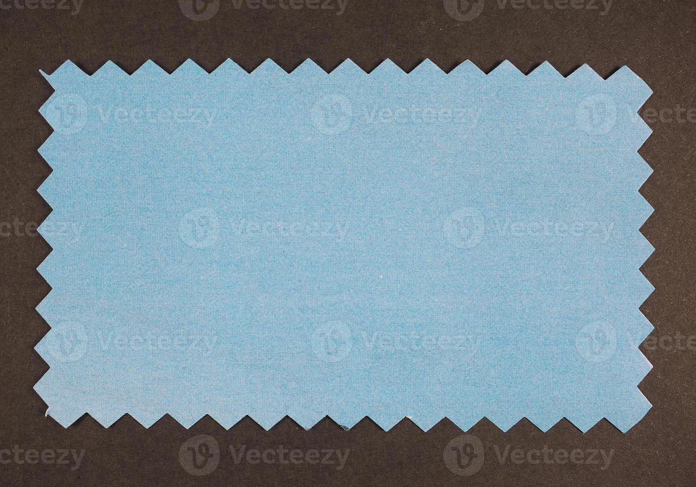 Blue paper sample photo