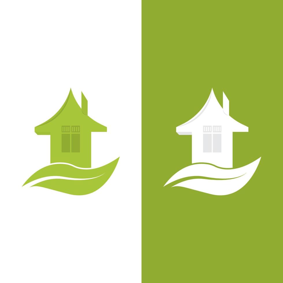 green home  vector template