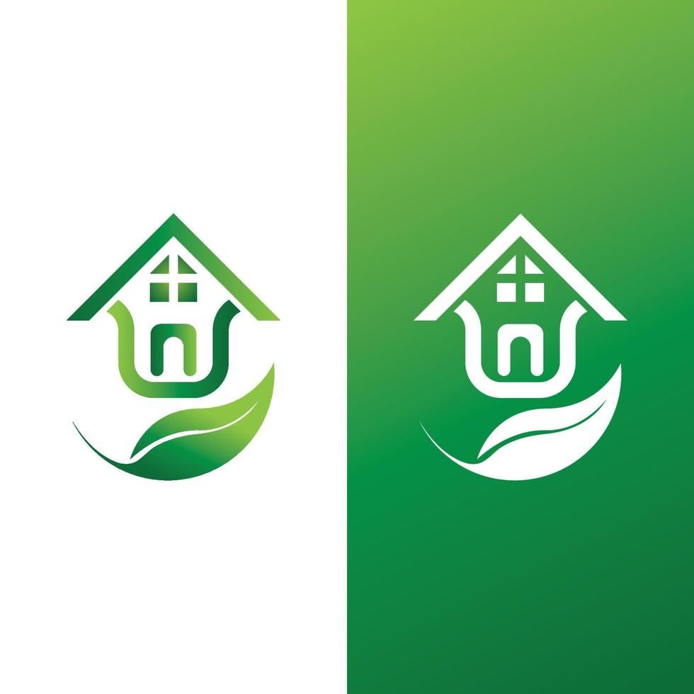 green home  vector template