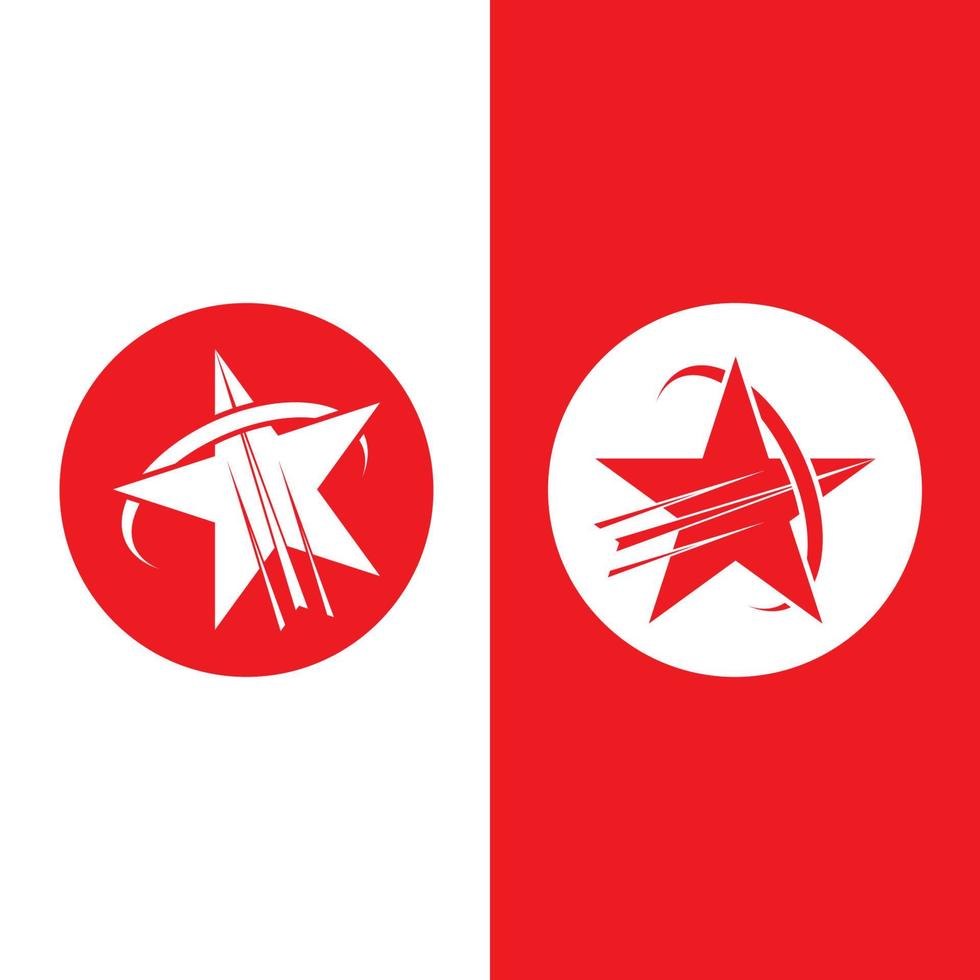 Star icon Template vector