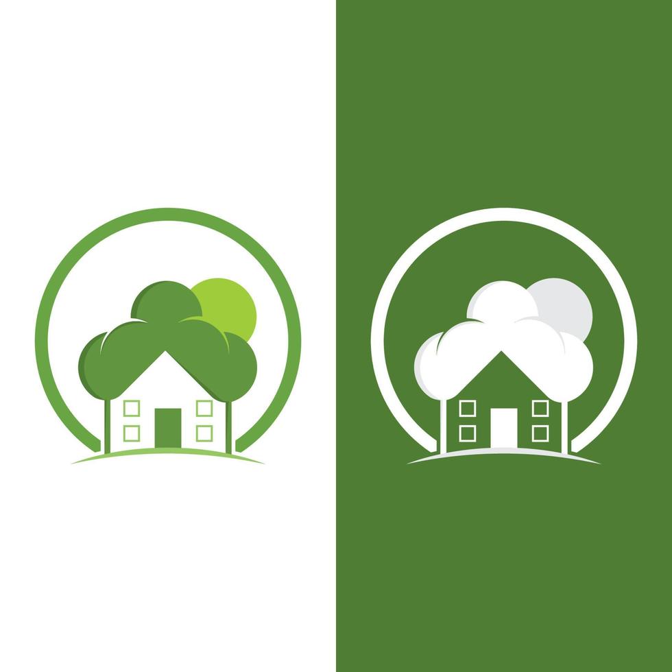 green home  vector template