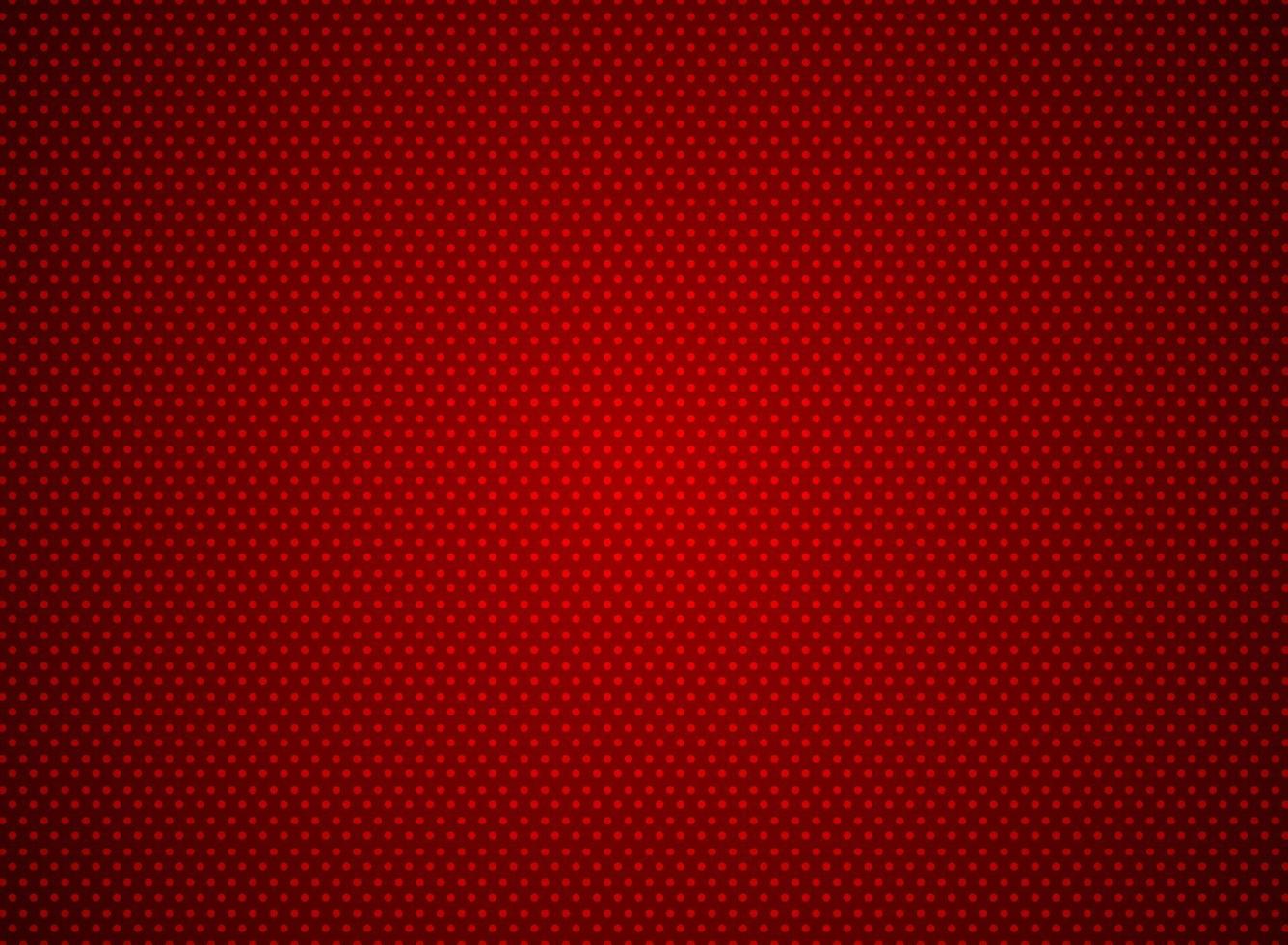 Abstract dots pattern on red background futuristic technology concept. Digital particles element texture. Vector illustration