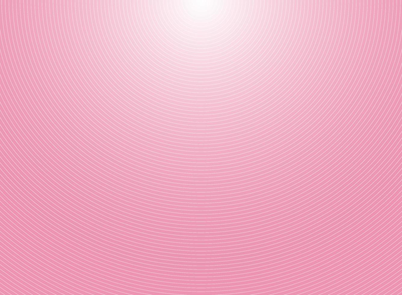 Happy valentines day pink background with white lighting radius lines texture vector