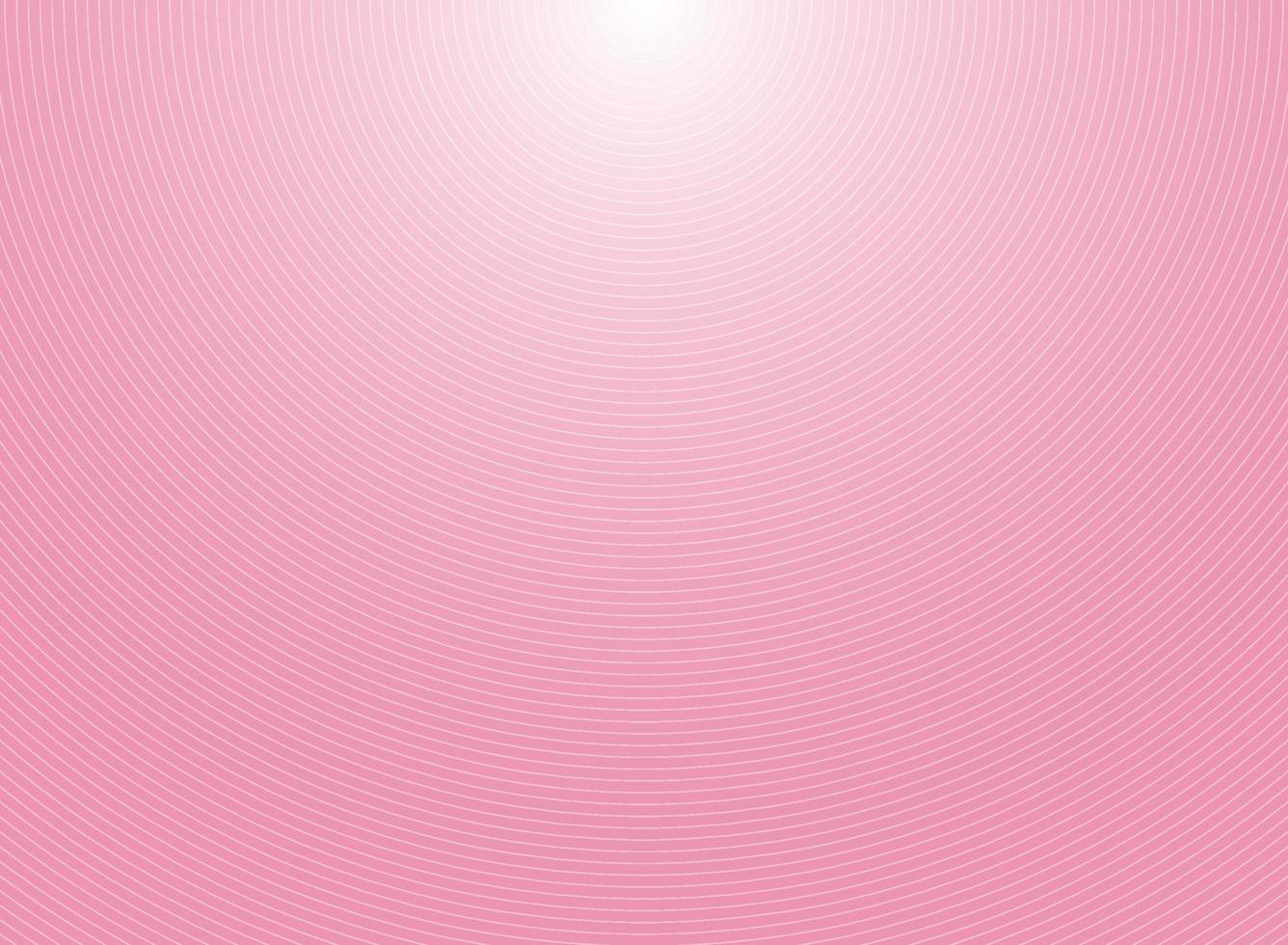 Happy valentines day pink background with white lighting radius lines texture vector