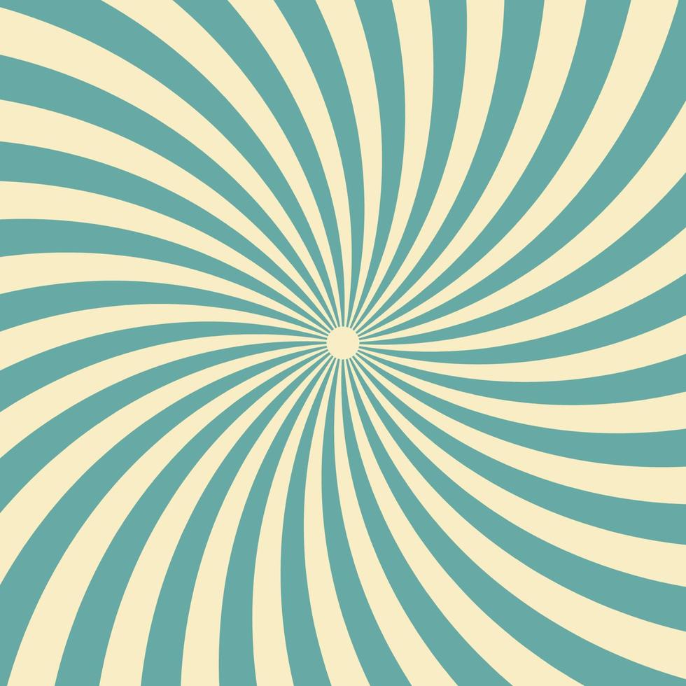 Circus graphic radius effects green retro color and light brown for comic background vector