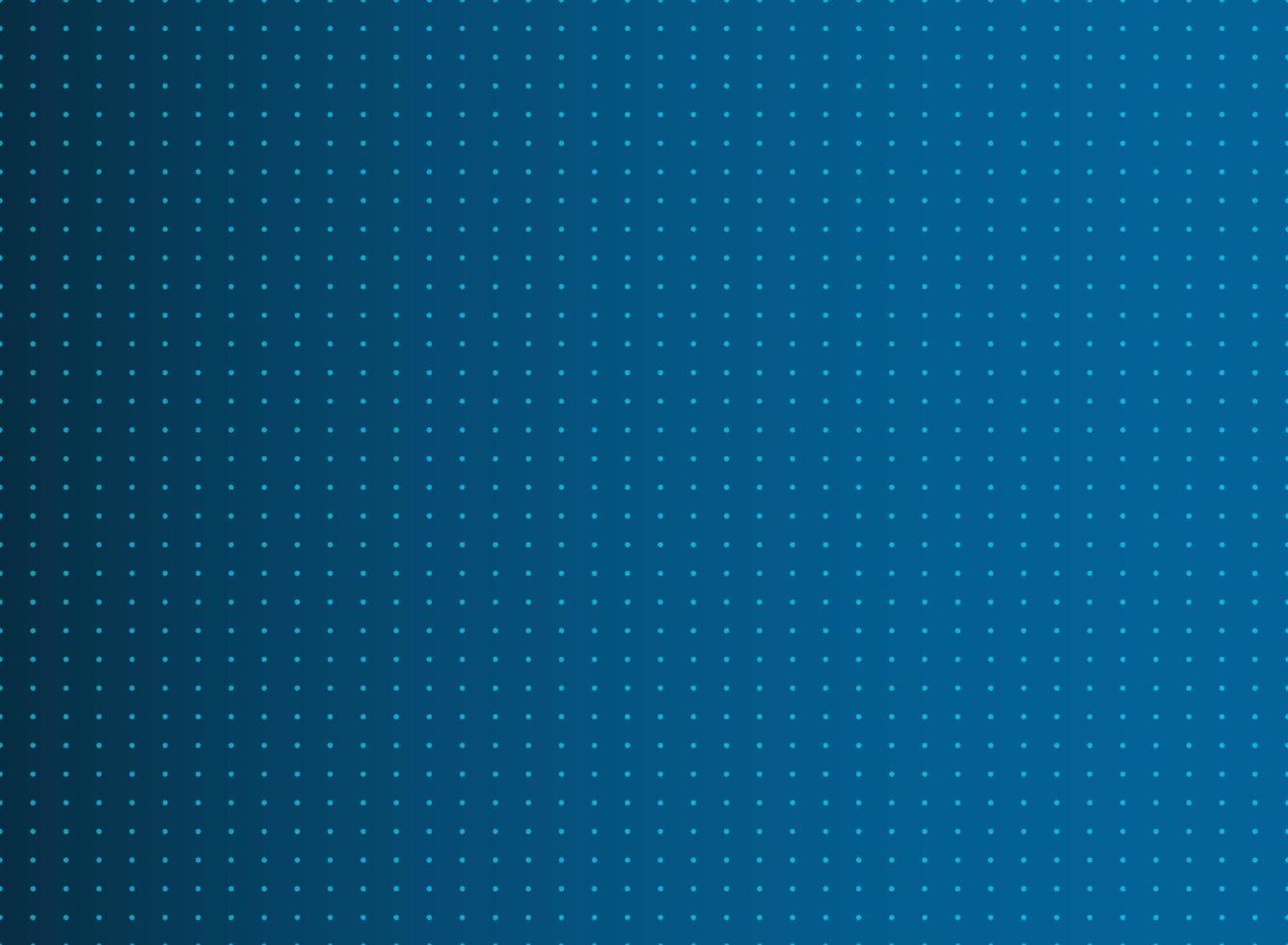 Abstract technology dots pattern on gradients blue background. vector