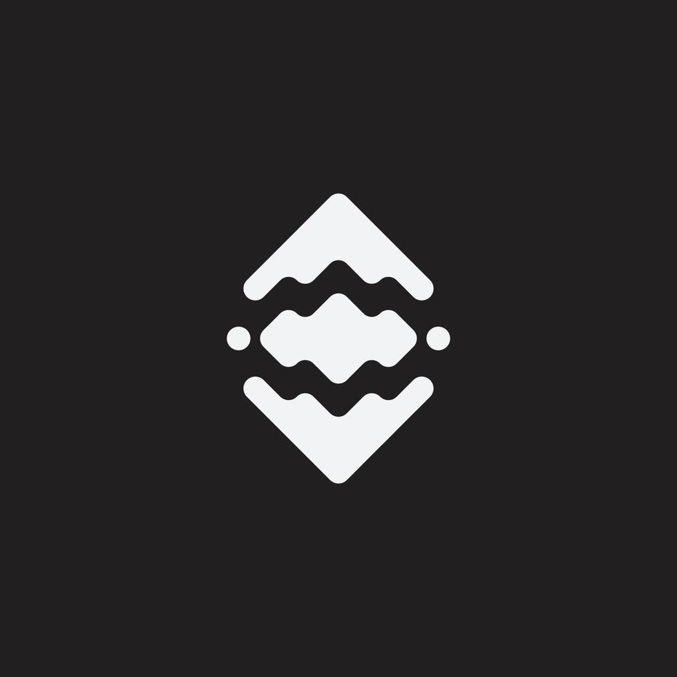 Geometric shape design vector