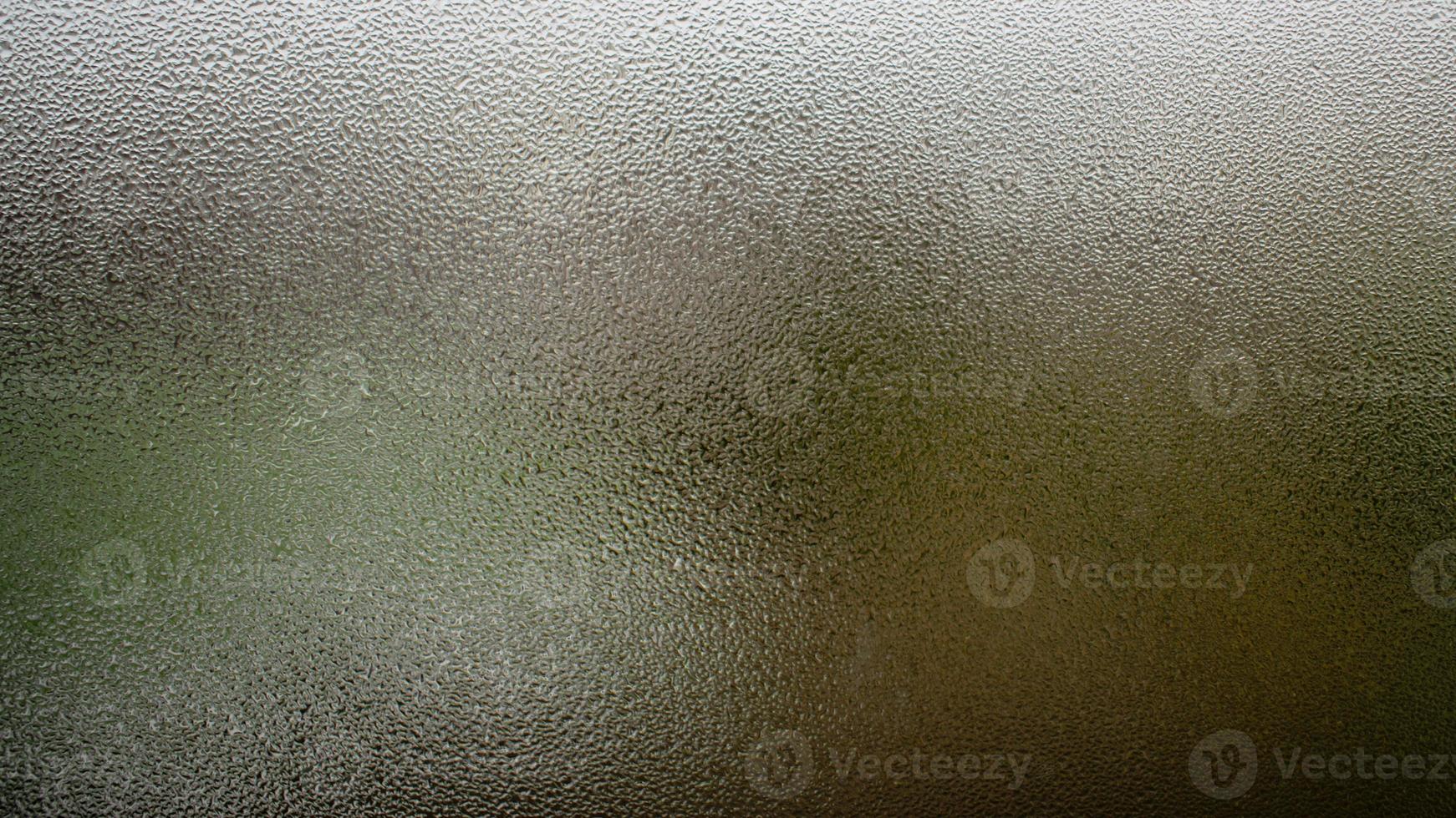 Raindrops on the window close up photo