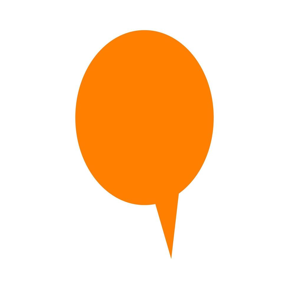 Dialog cloud illustrated on a white background vector