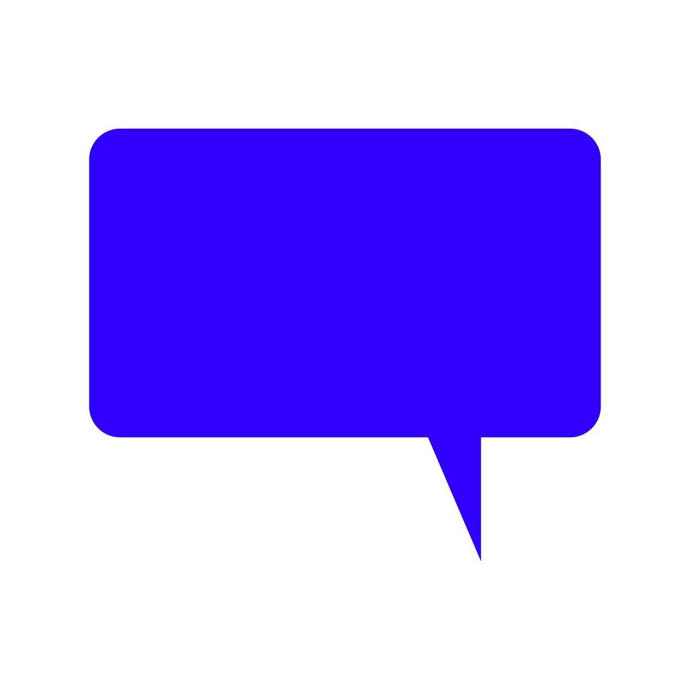 Dialog cloud illustrated on a white background vector
