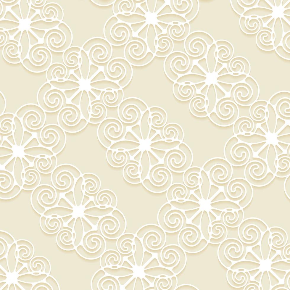 Vector seamless geometric pattern texture