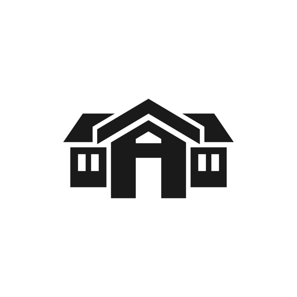 House Building Icon Home Symbol For Location Plan Vector Vector Art At Vecteezy