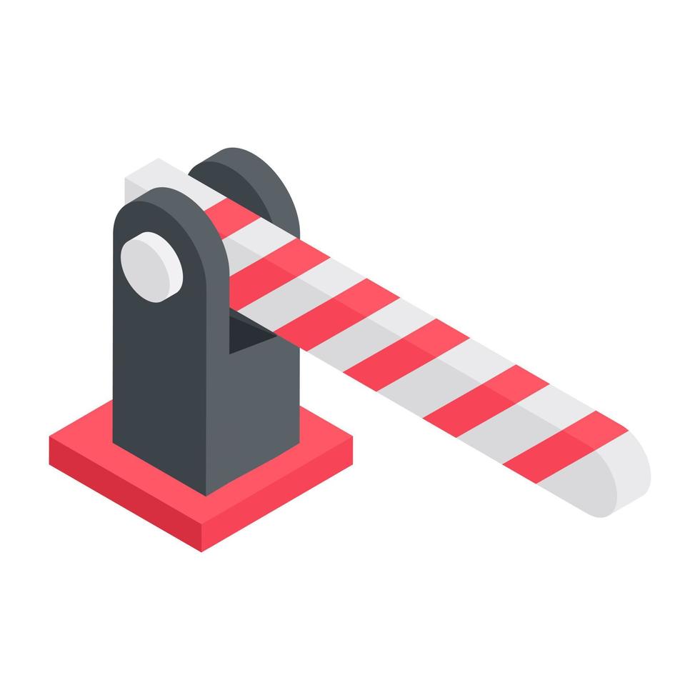 Barrier Gate Concepts vector