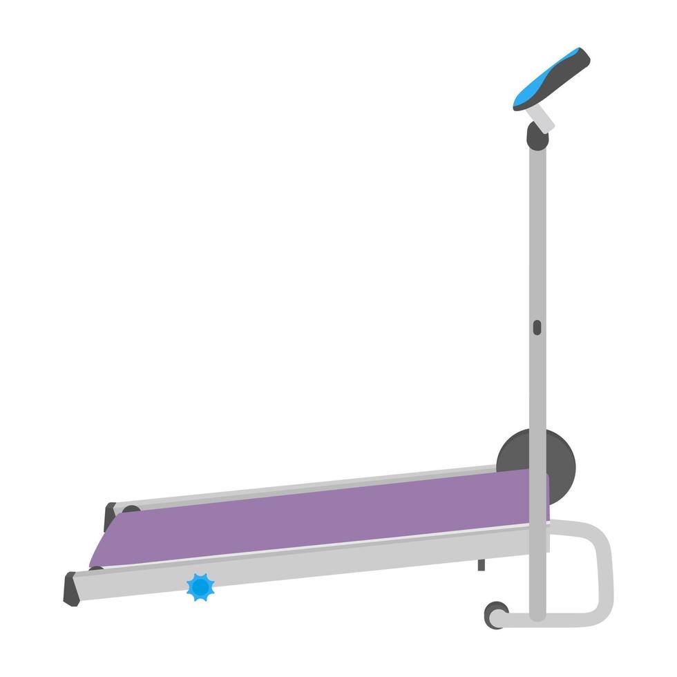 Trendy Treadmill Concepts vector