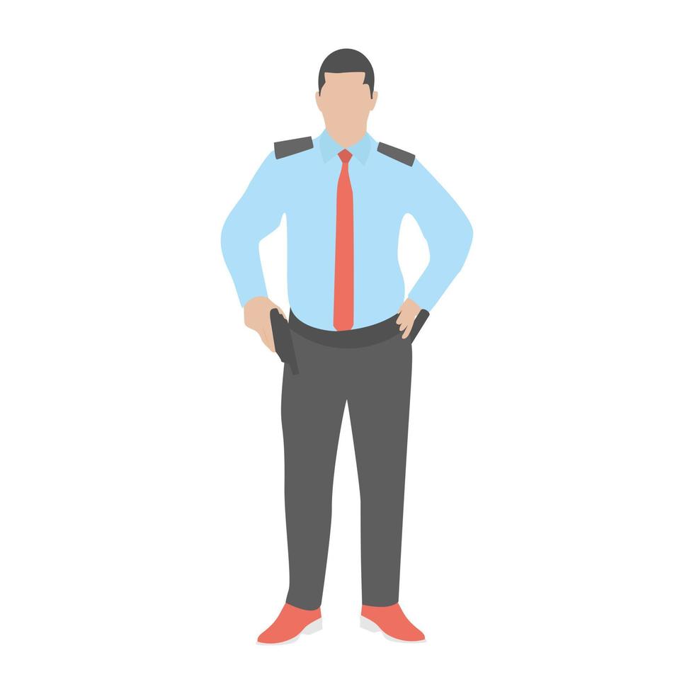 Security Officer Concepts vector