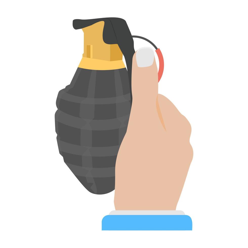 Hand Grenade Concepts vector