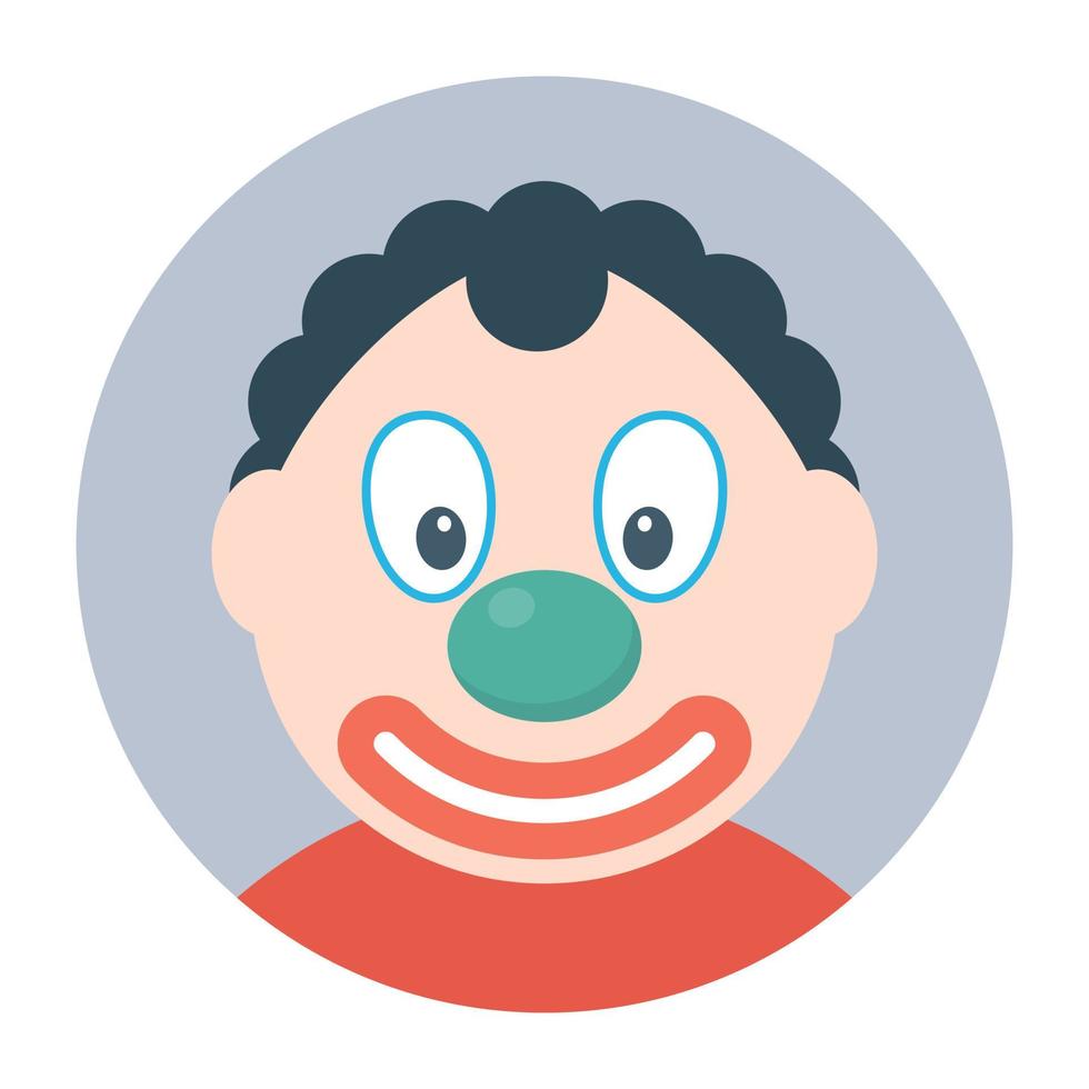Circus Clown Concepts vector