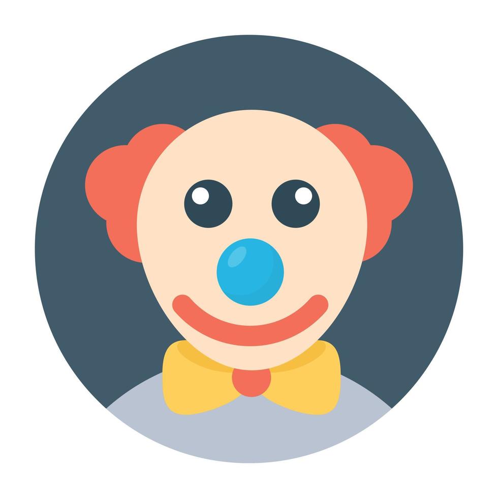 conceptos de payaso walkaround vector