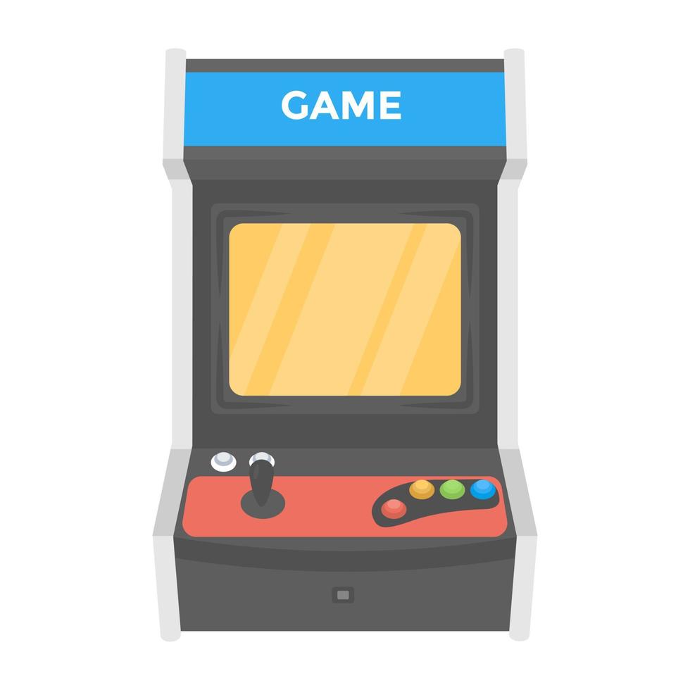 conceptos de juegos de arcade vector