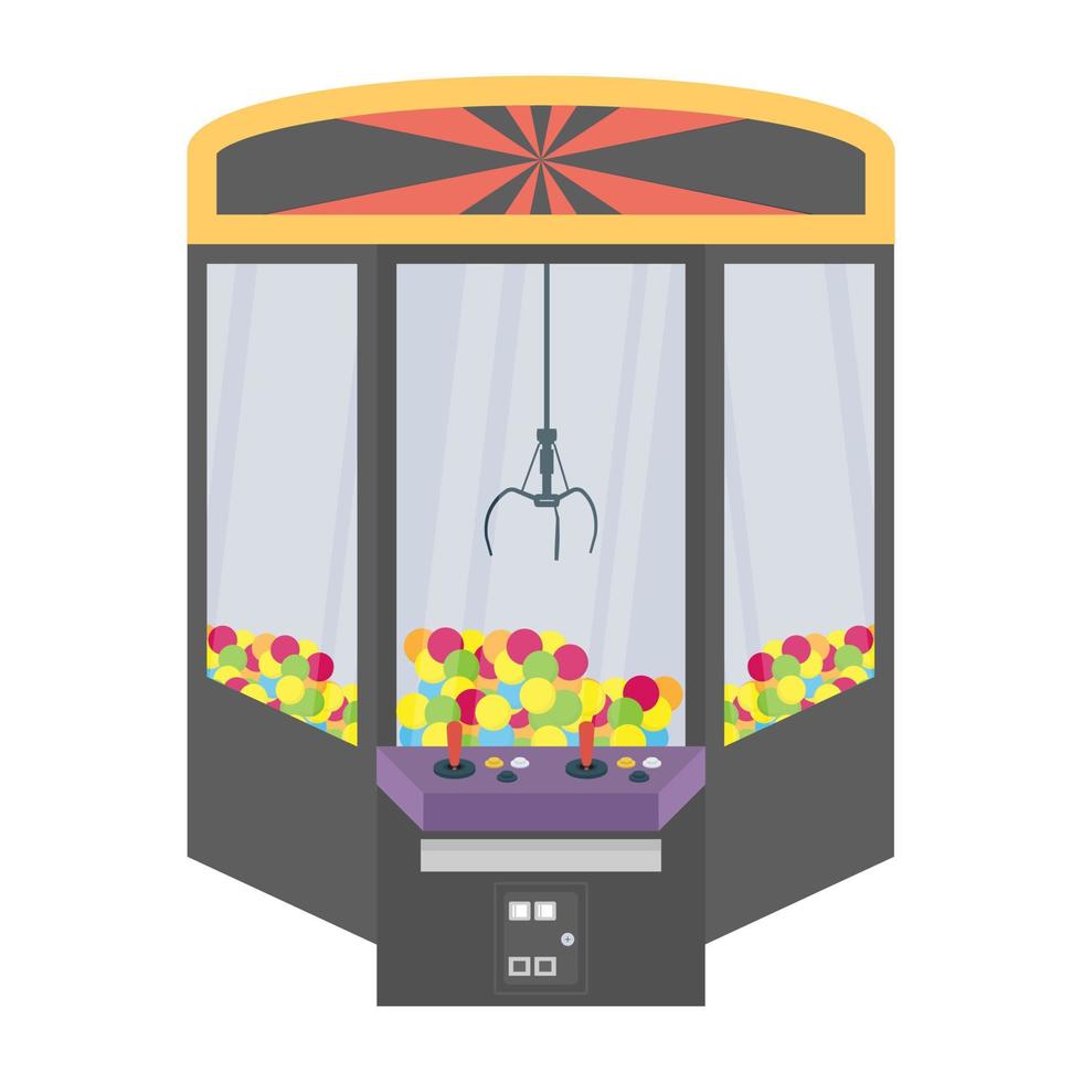 Claw Machine Concepts vector