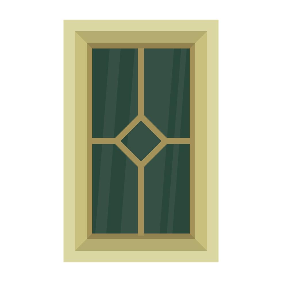 conceptos de ventana de vidrio vector