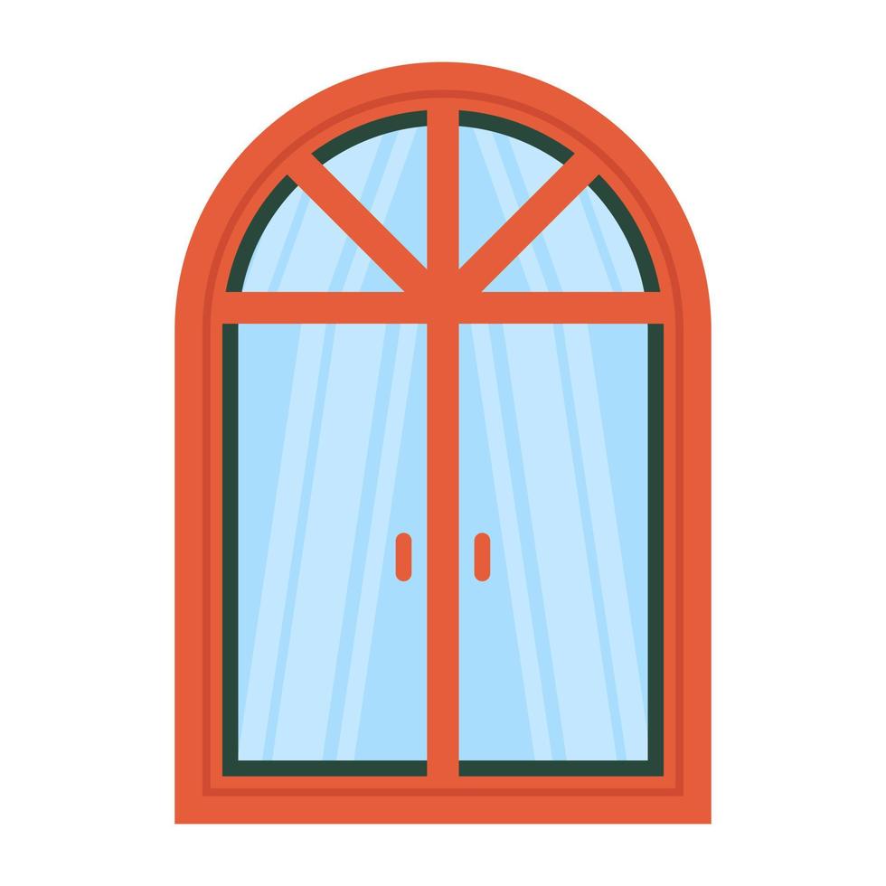 conceptos de ventana de balcón vector